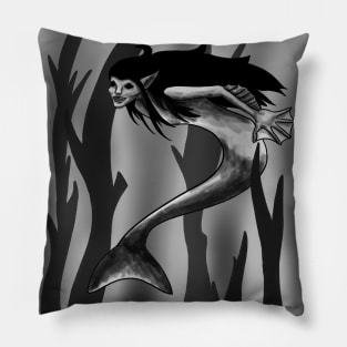 Monster Mermaid Pillow