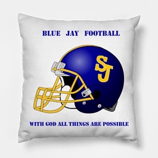 Delphos St. John's Football - With God Pillow