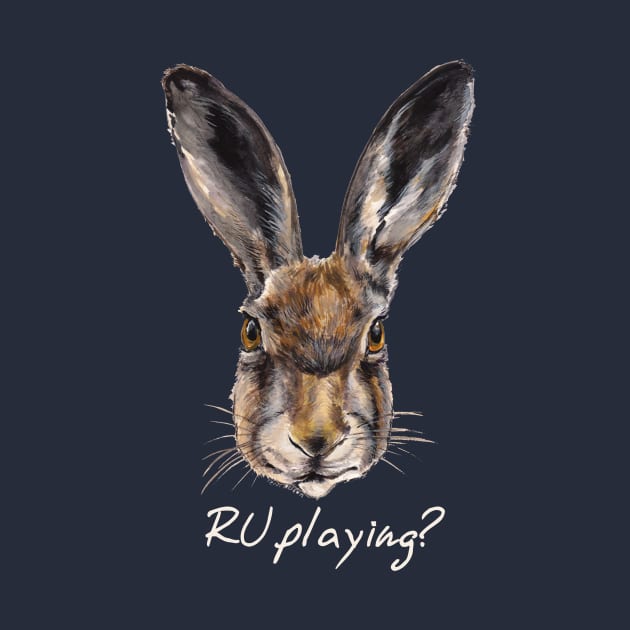 RABBITS "R U playing?" (white letters) by Public Radio Alliance