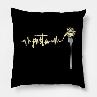 Pasta Heartbeat Pillow