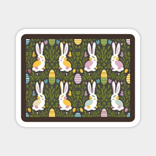 EASTER BUNNIES Magnet