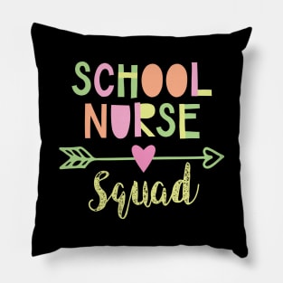 School Nurse Squad Pillow