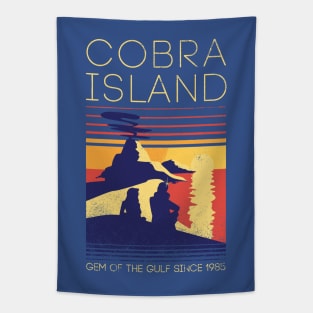 Visit Cobra Island Tapestry