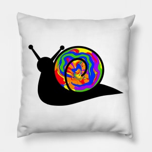 Snod LGBTQ Black Pillow