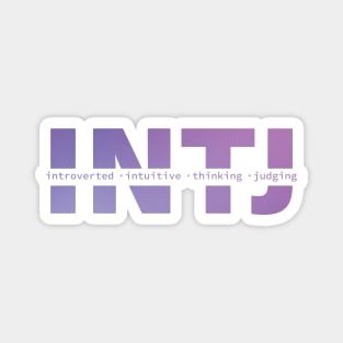 INTJ Personality Magnet