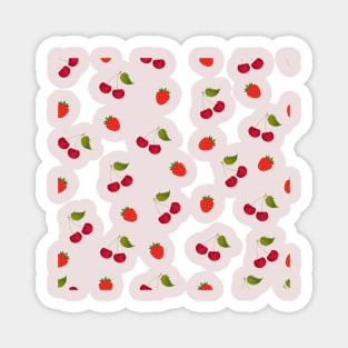 Berries pattern. Magnet