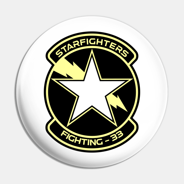 VF-33 Starfighters Squadron Pin by MBK