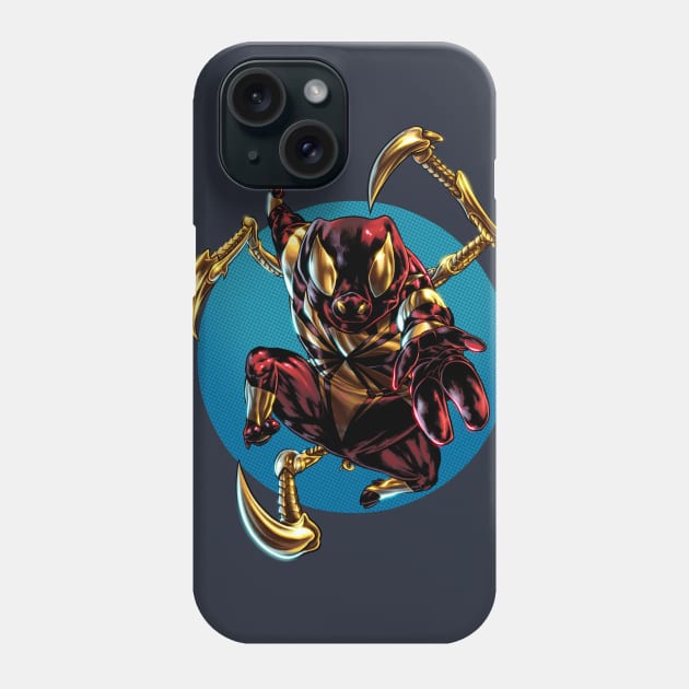 Iron Spider-Ham! Phone Case by ThirteenthFloor