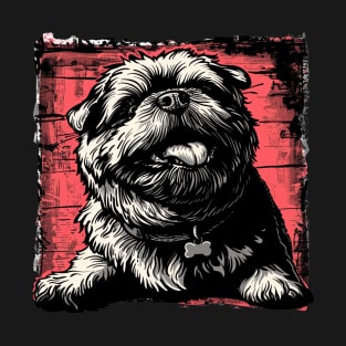 Retro Art Chow Chow Dog Lover T-Shirt