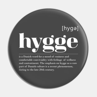 Danish Hygge definition typo Pin