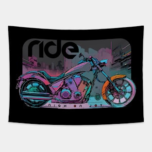 Ride honda fury cyber Tapestry