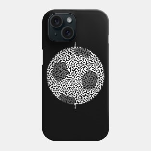 Soccer Ball Shaped Maze & Labyrinth Phone Case