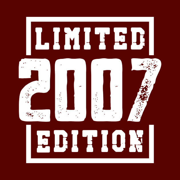 2007 Limited Edition by colorsplash