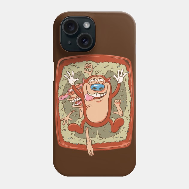 Kitty Litter Joy Phone Case by CPdesign