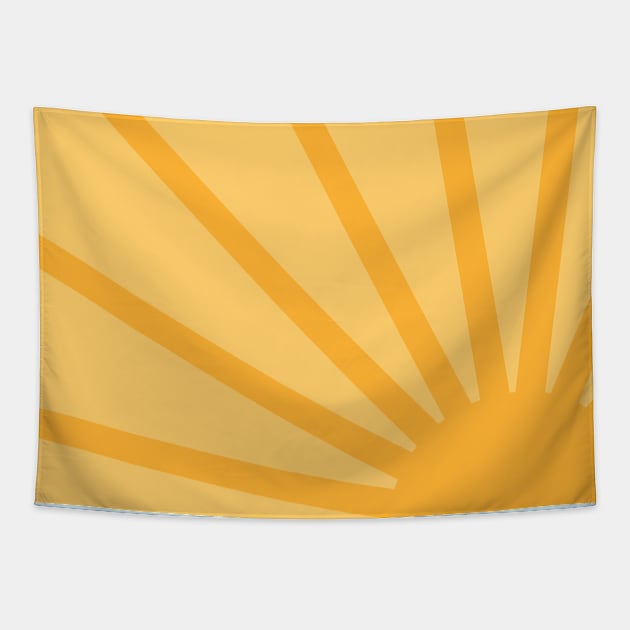 Sunshine Background Tapestry by Gold Star Creative