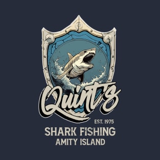 Quint's Shark Fishing 1975 T-Shirt