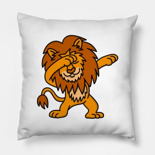 Dab dabbing lion dance funny kids gift Pillow