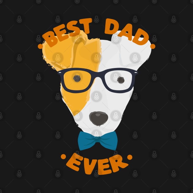 Best Dad Ever | Bull Terrier Dog Daddy | Fur Parents | Dog Dad Gifts | Fathers Day Gifts | Dog Lover Gifts by mschubbybunny