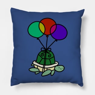 Balloon Turtle Pillow