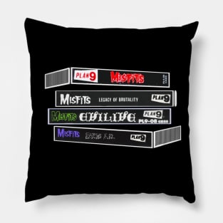 80’s Horror Punk Stack Pillow