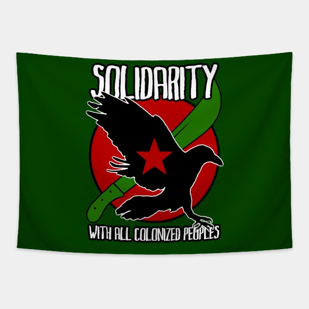 CROW - Colonized Solidarity Tapestry by CROW Store