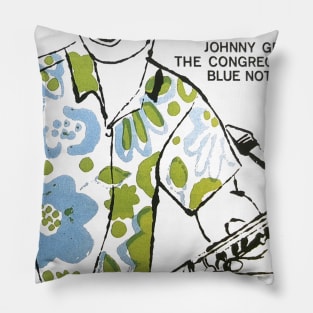 Johnny Griffin/Andy Warhol Album Cover "The Congregation" Blue Note 1580 Pillow