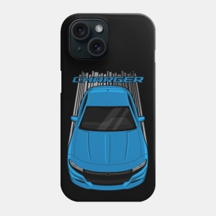 Dodge Charger 2015-2021 - Frostbite Blue Phone Case