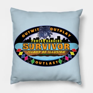 Power Rangers Survivor - Island of Illusion Pillow