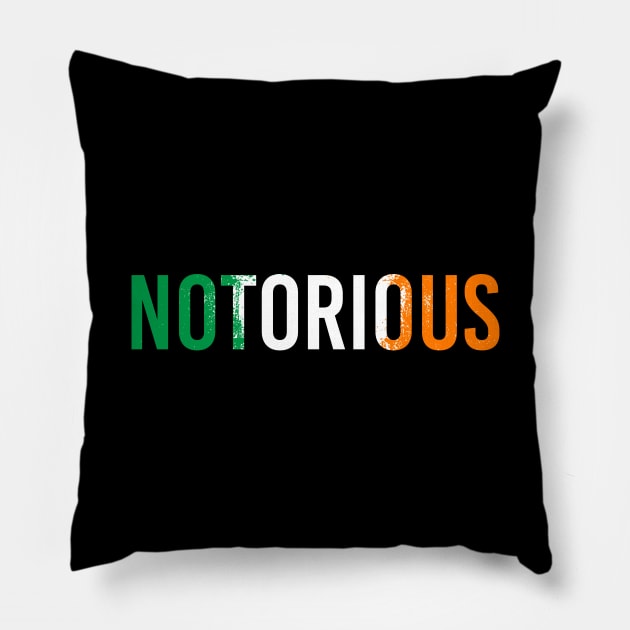 Notorious Conor McGregor Irish Pillow by MMAMerch