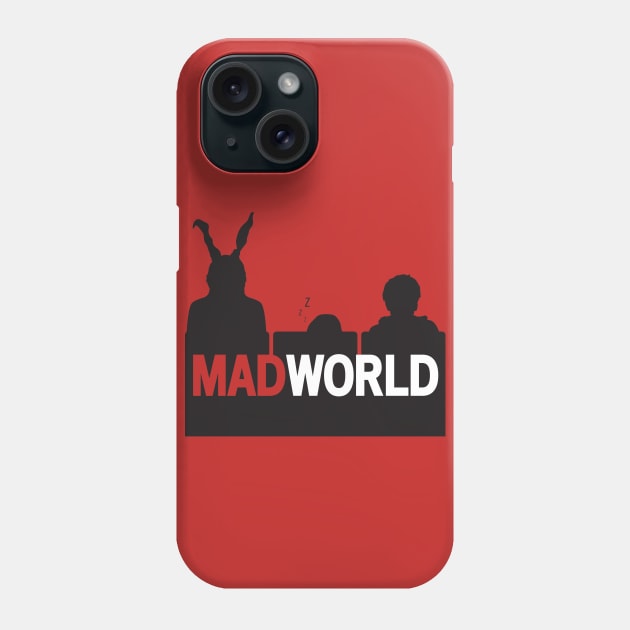 Mad World Phone Case by Moysche