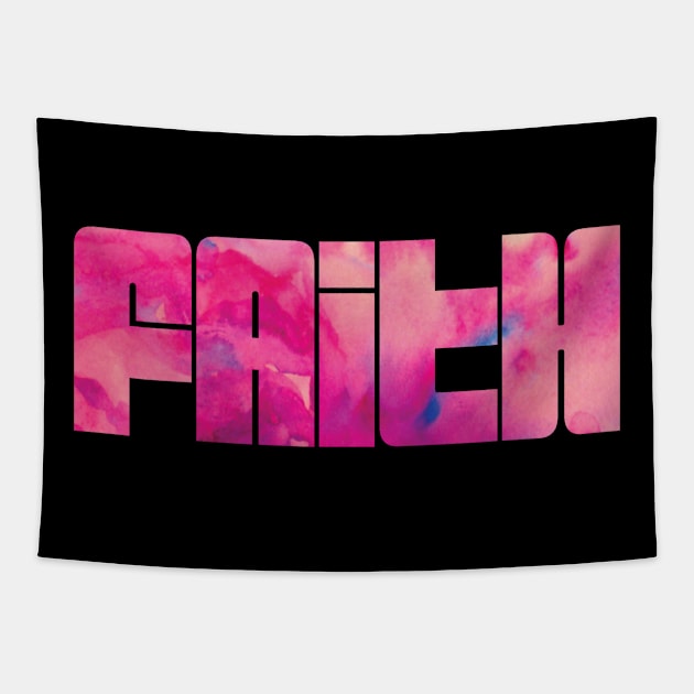 Christian Shirts Faith Tapestry by ChristianShirtsStudios