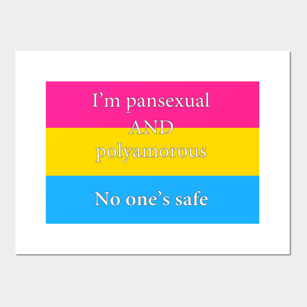 Pansexual and Polyamorous Flag - Pansexual - Posters and ...