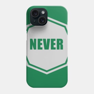 NEVER STOP Phone Case