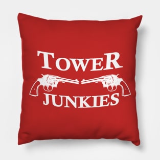 Tower Junkies Podcast-No Tagline - ObsessiveViewer.com Pillow