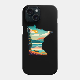 Minnesota State Nature Scene Graphic Phone Case