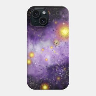 purple universe Phone Case