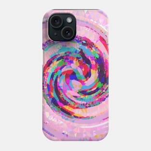 Diamond Confetti Swirl Phone Case