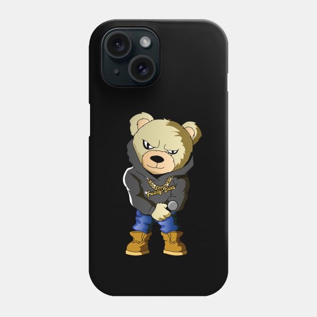 Fuzzy Bear Phone Case by Fuzzy Bear Music