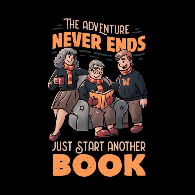 The Adventure Never Ends Just Start Another Book by Tobe Fonseca by Tobe_Fonseca