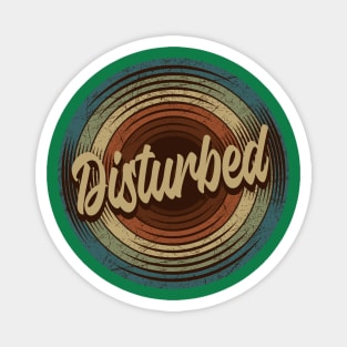 Disturbed Vintage Vinyl Magnet