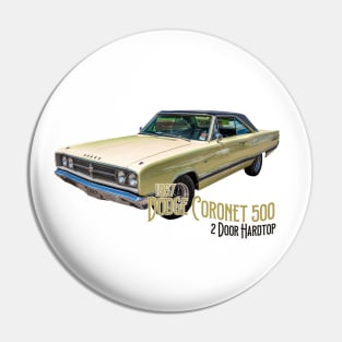 1967 Dodge Coronet 500 2 Door Hardtop Pin