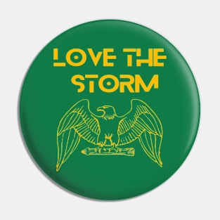 Eagle - Love the storm Pin