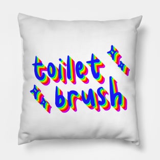 toilet brush Pillow
