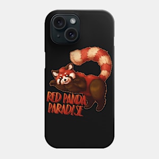 Red Panda Paradise Phone Case