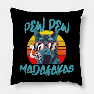 Pew Pew Madafakas Pillow