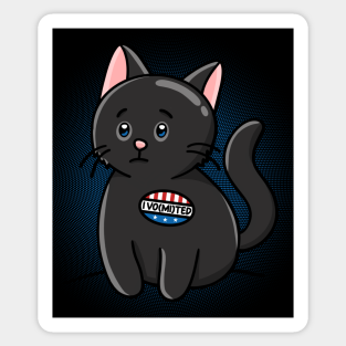 Cat Puke Stickers Teepublic