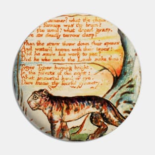 The Tyger - William Blake: Pin