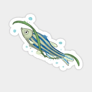 Cute zebrafish Magnet