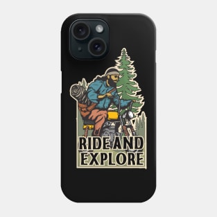 Ride and Explore Phone Case