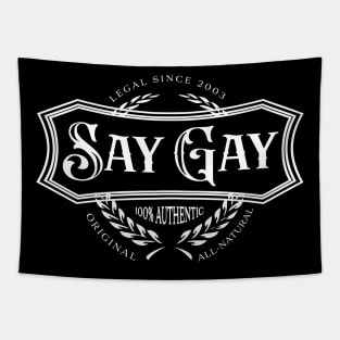 Say Gay - Pride Bill Tapestry